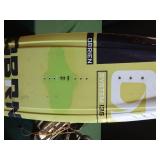 OBRIEN SYSTEM 135 WAKE BOARD AND BOOTS