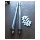 2 ADJUSTABLE BUILDING COLUMNS