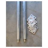 2 ADJUSTABLE BUILDING COLUMNS