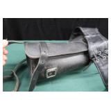 LEATHER CHAPS / KNIFE / LEATHER POUCH
