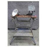 BLACK AND DECKER WORK TABLE + WORK LIGHTS