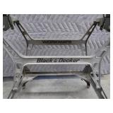 BLACK AND DECKER WORK TABLE + WORK LIGHTS