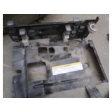 VEHICLE JACK AND CHAINS IN A CANVAS BAG