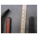 PIPE WRENCHES AND CROW BAR