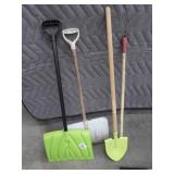 ROOF SNOW SHOVEL AND EXTRAS