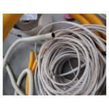 LOT OF NEW CONDUIT AND ELECTRICAL WIRE