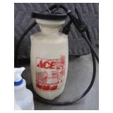 PLANTER AND VARIOUS GARDENING ASSESORIES