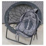 NET CHAIR AND KELTY BACKPACK