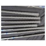 SET OF GOLF CLUBS W/ LEATHER GOLF BAG