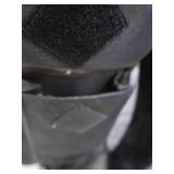 SET OF GOLF CLUBS W/ LEATHER GOLF BAG