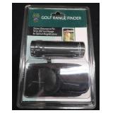 GOLF RANGE FINDER AND MONOGRAM SET