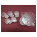 ITTALA ULTIMA THULE PITCHER W/ 5 GLASSES