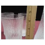 ITTALA ULTIMA THULE PITCHER W/ 5 GLASSES