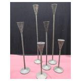 TALL HEAVY METAL CANDLE HOLDERS / FRAME