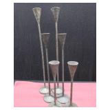 TALL HEAVY METAL CANDLE HOLDERS / FRAME