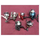 BOX OF FISHING REELS