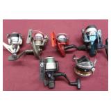 BOX OF FISHING REELS