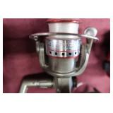 BOX OF FISHING REELS