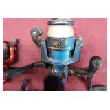 BOX OF FISHING REELS