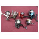 BOX OF FISHING REELS