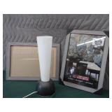 BRAND NEW LARGE FRAMES AND MODERN LAMP