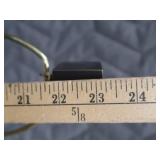 MODERN LAMP AND SANTA STUFF