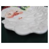 MODERN LAMP AND SANTA STUFF