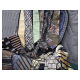 CARRY ON LUGGAGE FULL OF DESIGNER TIES