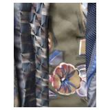 CARRY ON LUGGAGE FULL OF DESIGNER TIES