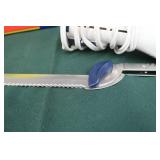 BLACK AND DECKER ELECTRIC KNIFE AND PLASTIC FOOD WRAP