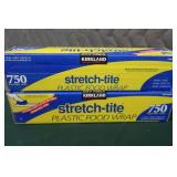 BLACK AND DECKER ELECTRIC KNIFE AND PLASTIC FOOD WRAP