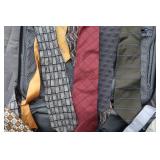 CARRY ON LUGGAGE FULL OF DESIGNER TIES + BONUS SHOES
