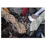 CARRY ON LUGGAGE FULL OF DESIGNER TIES + BONUS SHOES