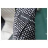 CARRY ON LUGGAGE FULL OF DESIGNER TIES + BONUS SHOES