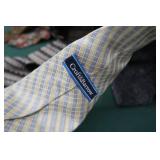 CARRY ON LUGGAGE FULL OF DESIGNER TIES + BONUS SHOES