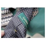 CARRY ON LUGGAGE FULL OF DESIGNER TIES + BONUS SHOES