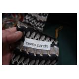 CARRY ON LUGGAGE FULL OF DESIGNER TIES + BONUS SHOES