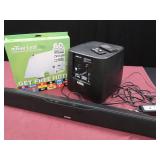 POLK AUDIO SOUND BAR AND BASS + BRAND NEW ANTENNA