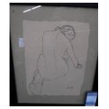 FRAMED PRINT BY GUSTAV KLIMT