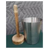 THREE METAL BASKETS PLUS MORE KITCHEN GOODIES