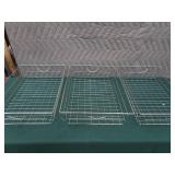 THREE METAL BASKETS PLUS MORE KITCHEN GOODIES