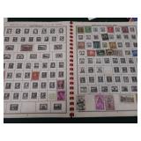 LARGE VINTAGE STAMP COLLECTION + POSTCARDS AND ART