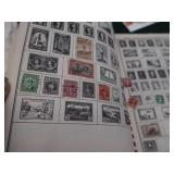 LARGE VINTAGE STAMP COLLECTION + POSTCARDS AND ART