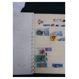 LARGE VINTAGE STAMP COLLECTION + POSTCARDS AND ART