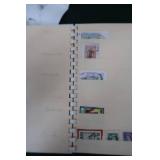 LARGE VINTAGE STAMP COLLECTION + POSTCARDS AND ART