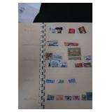 LARGE VINTAGE STAMP COLLECTION + POSTCARDS AND ART