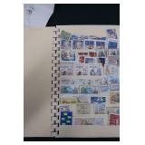 LARGE VINTAGE STAMP COLLECTION + POSTCARDS AND ART
