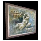 Original Nude Painting by J. Edward