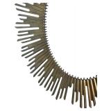 Salon Sunburst Oval Mirror by Bernhardt