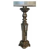 Pair of Luxurious Mirror Accented Table Lamps
